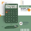 image:imageCATIGA 12 Digit Desktop Calculator Basic Desk Calculator with Large LCD Display Big Buttons 4 Function Solar and Battery Dual Power for Office School Home SD1292 Green6 Green