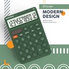 image:imageCATIGA 12 Digit Desktop Calculator Basic Desk Calculator with Large LCD Display Big Buttons 4 Function Solar and Battery Dual Power for Office School Home SD1292 Green6 Green