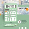 image:imageCATIGA 12 Digit Desktop Calculator Basic Desk Calculator with Large LCD Display Big Buttons 4 Function Solar and Battery Dual Power for Office School Home SD1292 Green53 Mint