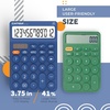 image:imageCATIGA 12 Digit Desktop Calculator Basic Desk Calculator with Large LCD Display Big Buttons 4 Function Solar and Battery Dual Power for Office School Home SD1292 Green51 Navyblue