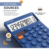 image:imageCATIGA 12 Digit Desktop Calculator Basic Desk Calculator with Large LCD Display Big Buttons 4 Function Solar and Battery Dual Power for Office School Home SD1292 Green51 Navyblue