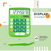 image:imageCATIGA Desktop Calculator 8 Digit with Solar Power and LCD Display Big Buttons for Home Office School Class and Business 4 Function Small Basic Calculators for Desk CD8185Two Pack
