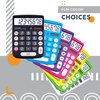 image:imageCATIGA Desktop Calculator 8 Digit with Solar Power and LCD Display Big Buttons for Home Office School Class and Business 4 Function Small Basic Calculators for Desk CD8185Black