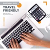 image:imageCATIGA Desktop Calculator 8 Digit with Solar Power and LCD Display Big Buttons for Home Office School Class and Business 4 Function Small Basic Calculators for Desk CD8185Black