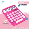 image:imageCATIGA Desktop Calculator 8 Digit with Solar Power and LCD Display Big Buttons for Home Office School Class and Business 4 Function Small Basic Calculators for Desk CD8185Two Pack