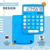 image:imageCATIGA Desktop Calculator 8 Digit with Solar Power and LCD Display Big Buttons for Home Office School Class and Business 4 Function Small Basic Calculators for Desk CD8185Blue