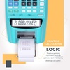 image:imageCATIGA Printing Calculator with Tape Print Out  10 Key Adding Machine with Paper Roll Desktop Electric Calculator for Accounting Business Finance Home Office Use CP90A5 Light Blue