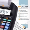 image:imageCATIGA Printing Calculator with Tape Print Out  10 Key Adding Machine with Paper Roll Desktop Electric Calculator for Accounting Business Finance Home Office Use CP90A1 Black Pro