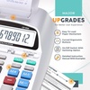 image:imageCATIGA Printing Calculator with Tape Print Out  10 Key Adding Machine with Paper Roll Desktop Electric Calculator for Accounting Business Finance Home Office Use CP90A3 Silver Pro