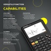 image:imageCATIGA SS991EX Scientific Calculator with Advanced 550 Functions Solar amp Battery Powered MultiFunction High School amp College Math Trigonometry Statistics Algebra Durable Large DisplayGraphite Black