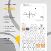 image:imageCATIGA SS991EX Scientific Calculator with Advanced 550 Functions Solar amp Battery Powered MultiFunction High School amp College Math Trigonometry Statistics Algebra Durable Large DisplayWhite
