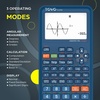 image:imageCATIGA SS991EX Scientific Calculator with Advanced 550 Functions Solar amp Battery Powered MultiFunction High School amp College Math Trigonometry Statistics Algebra Durable Large DisplayNavy Blue