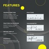 image:imageCATIGA SS991EX Scientific Calculator with Advanced 550 Functions Solar amp Battery Powered MultiFunction High School amp College Math Trigonometry Statistics Algebra Durable Large DisplayGraphite Black
