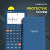 image:imageCATIGA SS991EX Scientific Calculator with Advanced 550 Functions Solar amp Battery Powered MultiFunction High School amp College Math Trigonometry Statistics Algebra Durable Large DisplayNavy Blue