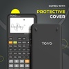 image:imageCATIGA SS991EX Scientific Calculator with Advanced 550 Functions Solar amp Battery Powered MultiFunction High School amp College Math Trigonometry Statistics Algebra Durable Large DisplayGraphite Black