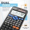 image:imageCATIGA SS991EX Scientific Calculator with Advanced 550 Functions Solar amp Battery Powered MultiFunction High School amp College Math Trigonometry Statistics Algebra Durable Large Display991EX Black