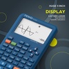 image:imageCATIGA SS991EX Scientific Calculator with Advanced 550 Functions Solar amp Battery Powered MultiFunction High School amp College Math Trigonometry Statistics Algebra Durable Large DisplayNavy Blue