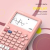 image:imageCATIGA SS991EX Scientific Calculator with Advanced 550 Functions Solar amp Battery Powered MultiFunction High School amp College Math Trigonometry Statistics Algebra Durable Large DisplayPink