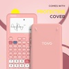 image:imageCATIGA SS991EX Scientific Calculator with Advanced 550 Functions Solar amp Battery Powered MultiFunction High School amp College Math Trigonometry Statistics Algebra Durable Large DisplayPink