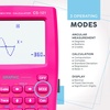 image:imageScientific Calculator with Graphic Functions  Multiple Modes with Intuitive Interface  Perfect for Beginner and Advanced Courses High School or CollegePink