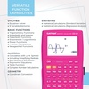 image:imageScientific Calculator with Graphic Functions  Multiple Modes with Intuitive Interface  Perfect for Beginner and Advanced Courses High School or CollegePink