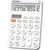 image:imageCATIGA 12 Digit Desktop Calculator Basic Desk Calculator with Large LCD Display Big Buttons 4 Function Solar and Battery Dual Power for Office School Home SD1292 Green4 White