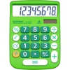 image:imageCATIGA Desktop Calculator 8 Digit with Solar Power and LCD Display Big Buttons for Home Office School Class and Business 4 Function Small Basic Calculators for Desk CD8185Green