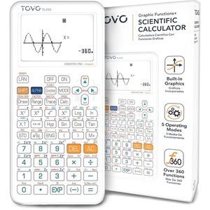 image:imageCATIGA SS991EX Scientific Calculator with Advanced 550 Functions Solar amp Battery Powered MultiFunction High School amp College Math Trigonometry Statistics Algebra Durable Large DisplayWhite