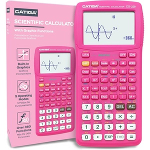 image:imageCATIGA Scientific Calculator with Graphic Functions Upgraded MultiMode Graphing Calculators for Students High School amp College Calculator Scientific Calculadora Cientifica CS2294 Pink