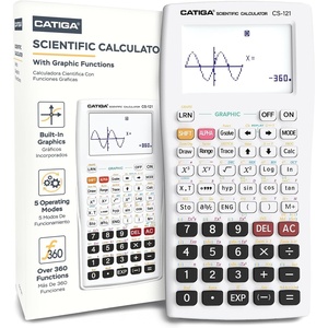 image:imageScientific Calculator with Graphic Functions  Multiple Modes with Intuitive Interface  Perfect for Beginner and Advanced Courses High School or CollegeWhite
